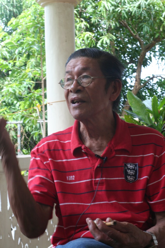 Bernardo Cabuco, a master Laji singer, resides in Ivana.